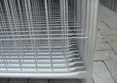 Public Security Event Steel Temporary Fencing Weather Resistant And Durable