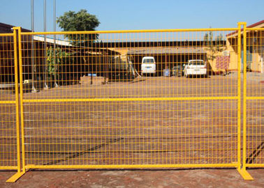 La cerca temporal soldada con autógena seguridad de la malla de alambre del camino artesona la anchura de 60X100m m el 12FT