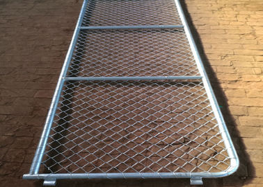 puerta el 12ft revestida OD 32m m x 1.5m m de la cerca de la alambrada de los 3.66m del x 1m para los granjeros de las ovejas